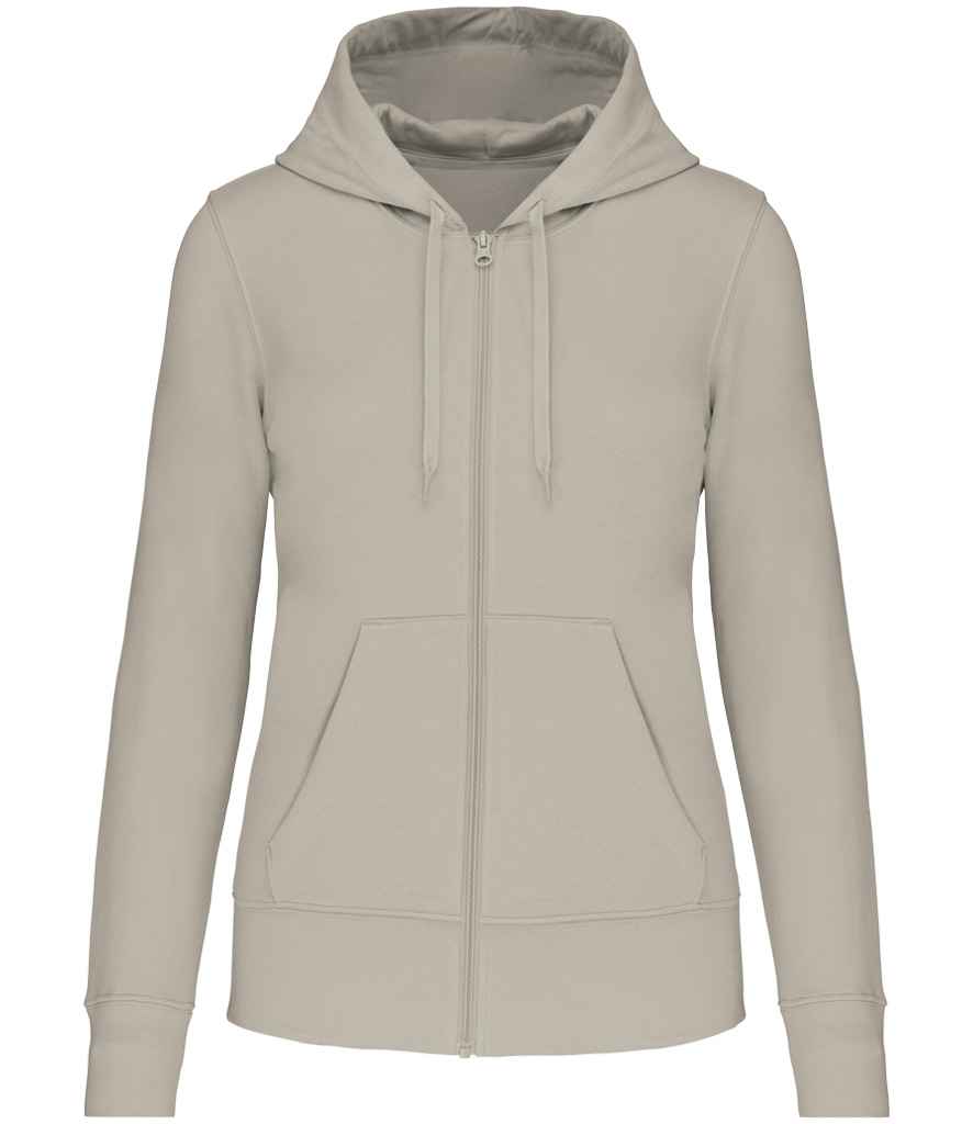 Kariban Kariban Ladies Full Zip Hoodie Clay