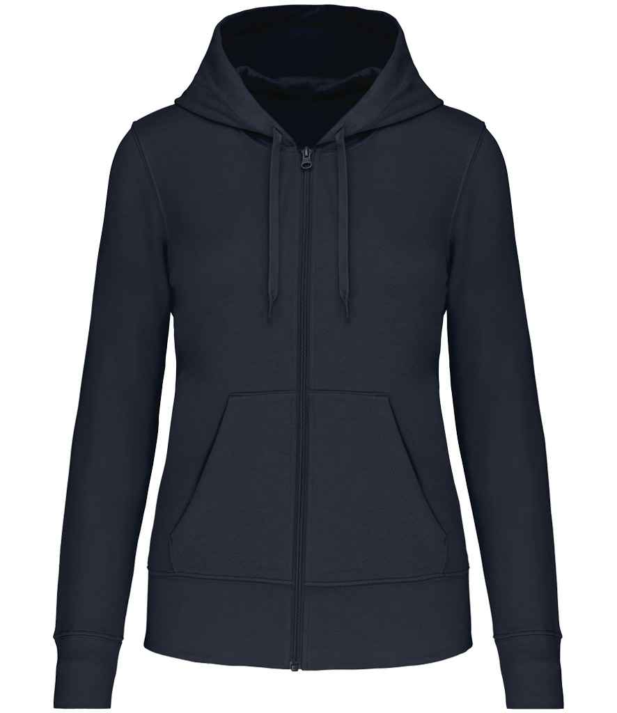 Kariban Kariban Ladies Full Zip Hoodie Navy
