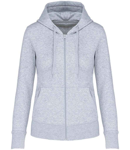 Kariban Kariban Ladies Full Zip Hoodie Oxford Grey