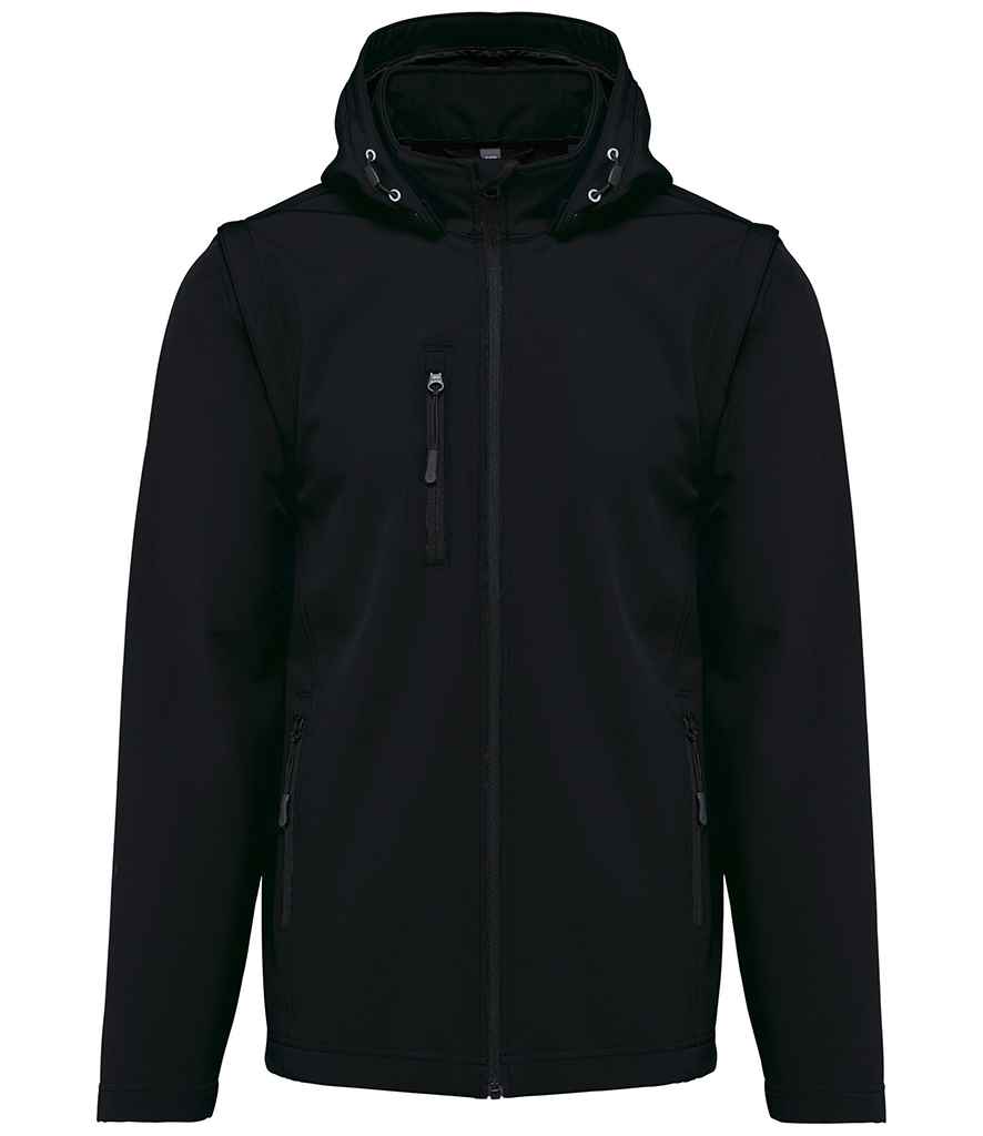 Kariban Kariban Unisex Three Layer Hooded Soft Shell Jacket