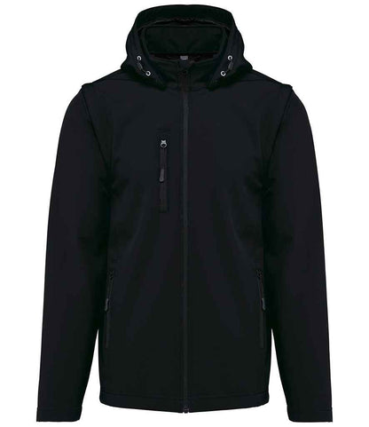 Kariban Kariban Unisex Three Layer Hooded Soft Shell Jacket