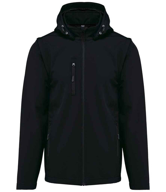Kariban Kariban Unisex Three Layer Hooded Soft Shell Jacket