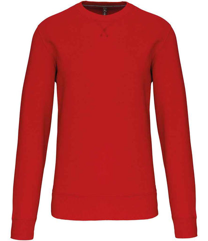 Kariban Kariban Crew Neck Sweatshirt Red