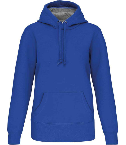 Kariban Heavy Contrast Hoodie in Royal Blue