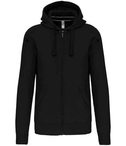 Kariban Kariban Full Zip Hooded Sweatshirt Black