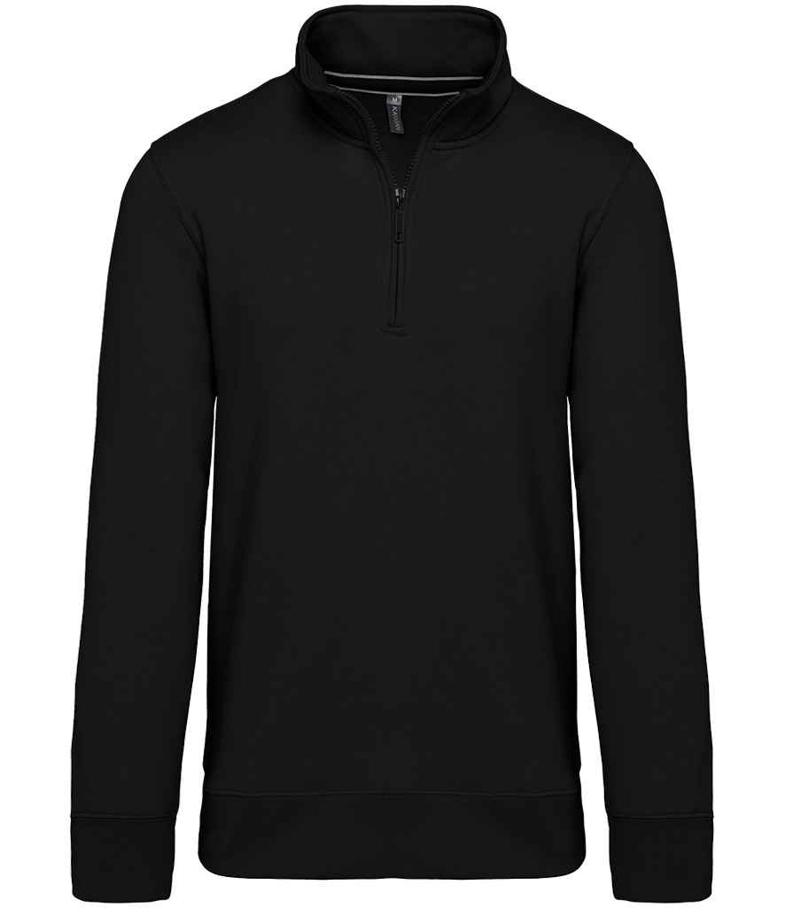 Kariban Kariban Zip Neck Sweatshirt