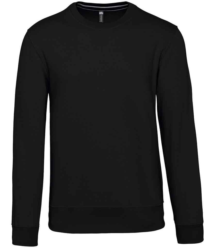 Kariban Kariban Crew Neck Sweatshirt Black