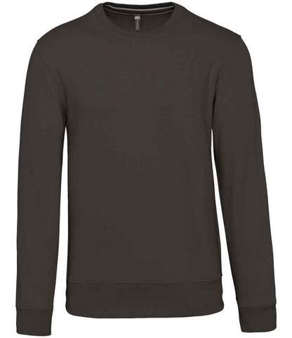 Kariban Kariban Crew Neck Sweatshirt Dark Grey