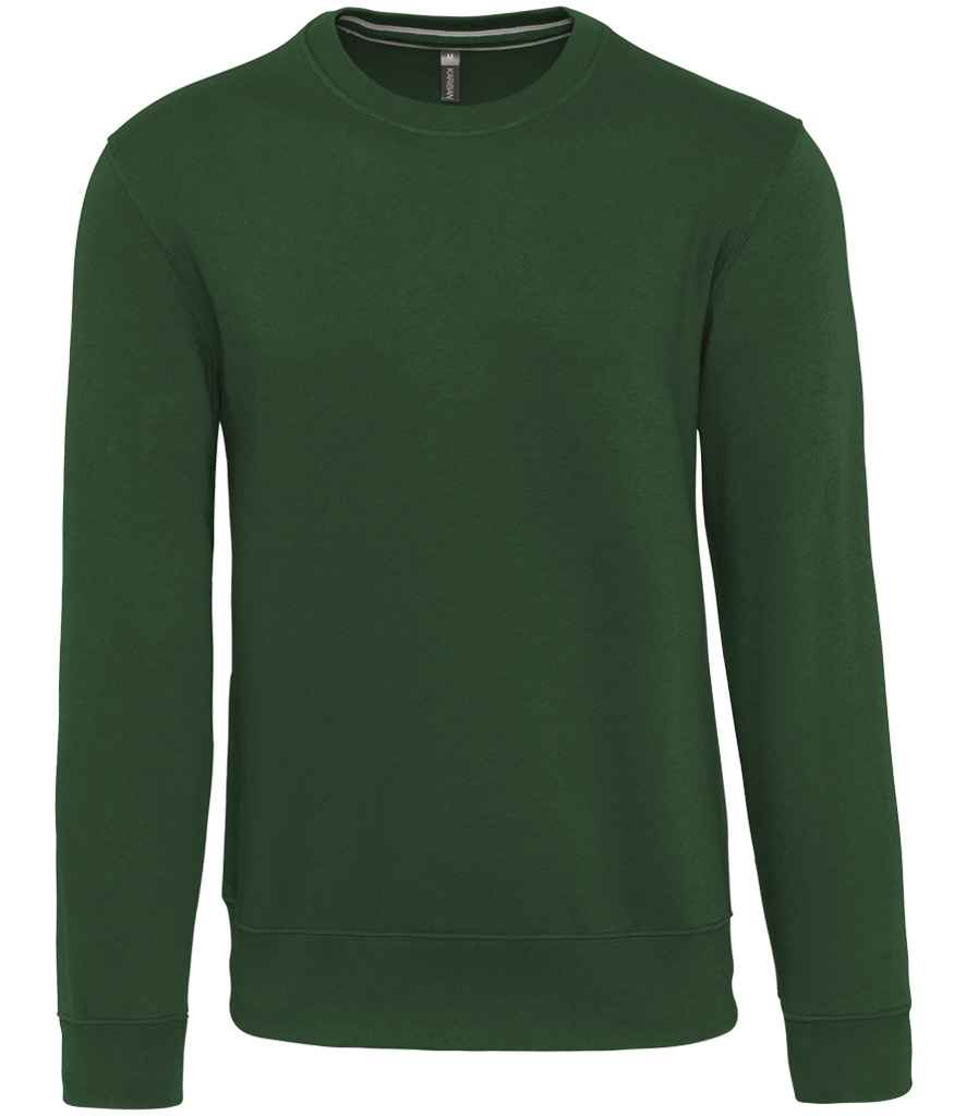 Kariban Kariban Crew Neck Sweatshirt Forest Green