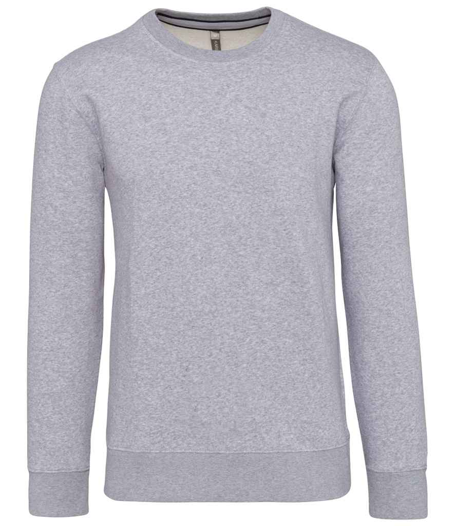 Kariban Kariban Crew Neck Sweatshirt Oxford Grey