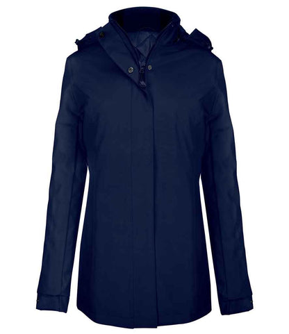 Kariban Kariban Ladies Parka Jacket Navy