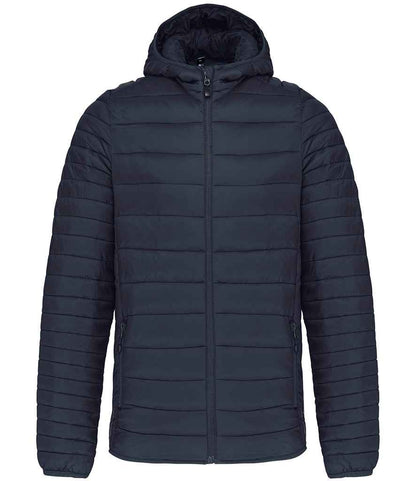 Kariban Kariban Lightweight Hooded Padded Jacket Navy