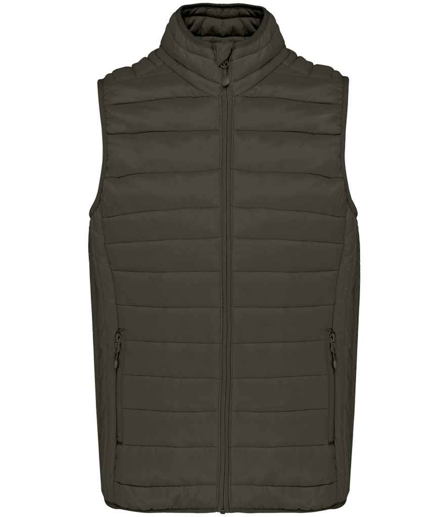 Kariban Kariban Lightweight Padded Bodywarmer Dark Khaki