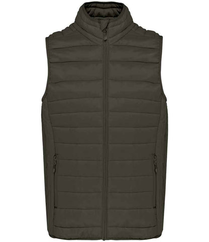 Kariban Kariban Lightweight Padded Bodywarmer Dark Khaki