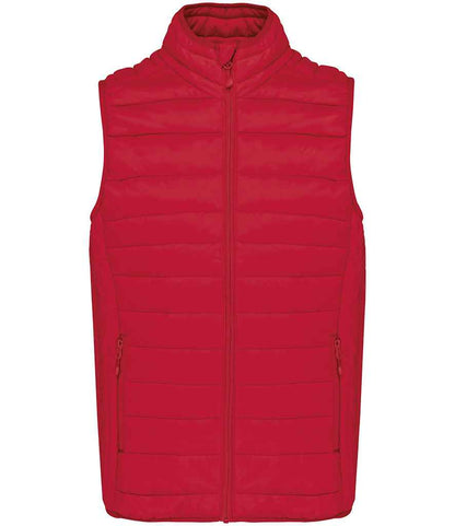 Kariban Kariban Lightweight Padded Bodywarmer Red