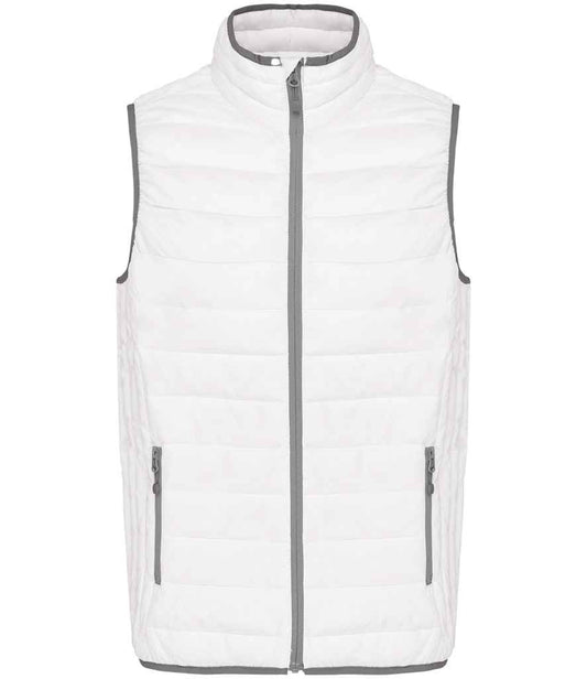 Kariban Lightweight Padded Bodywarmer in White