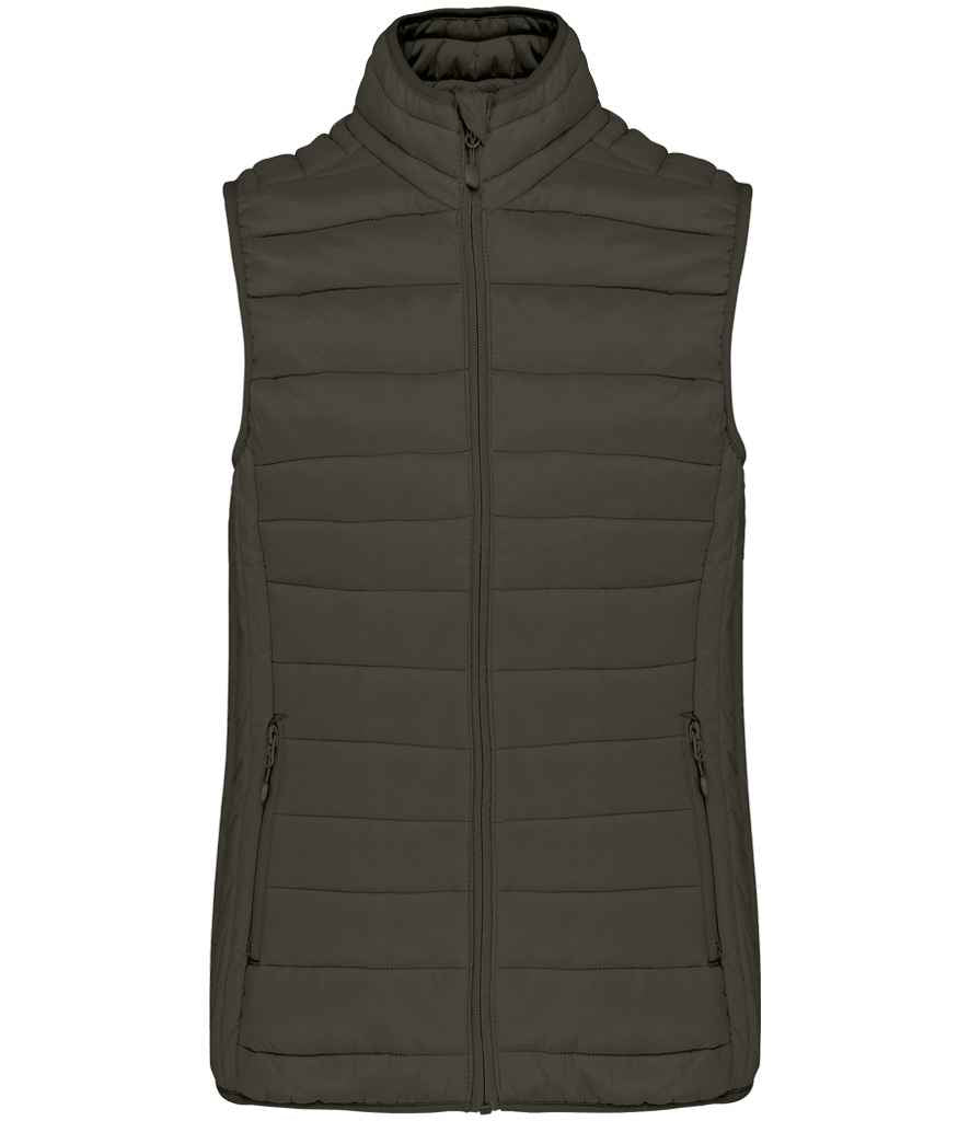 Kariban Kariban Ladies Lightweight Padded Bodywarmer Dark Khaki