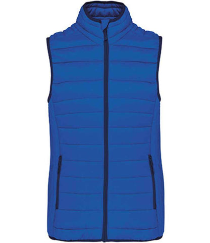 Kariban Kariban Ladies Lightweight Padded Bodywarmer Light Royal Blue