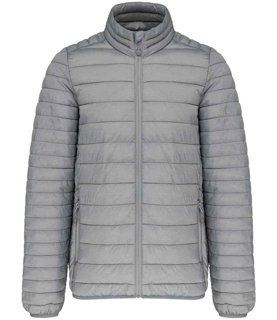 Kariban Kariban Lightweight Padded Jacket Marl Silver