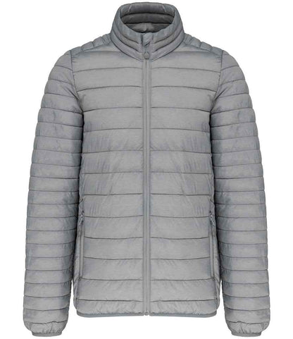 Kariban Kariban Lightweight Padded Jacket Marl Silver