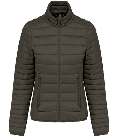 Kariban Kariban Ladies Lightweight Padded Jacket Dark Khaki