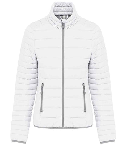 Kariban Kariban Ladies Lightweight Padded Jacket White