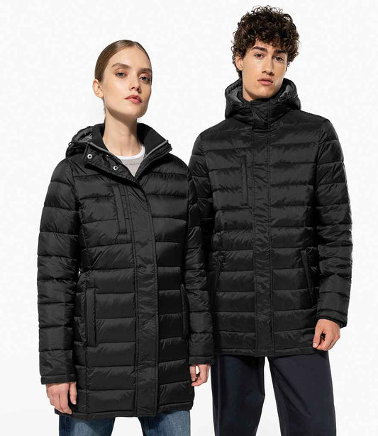 Kariban Lightweight Long Padded Parka Jacket