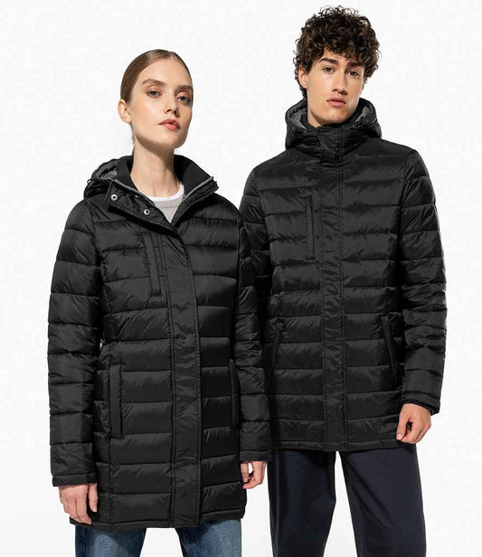 Kariban Ladies Lightweight Long Padded Parka Jacket
