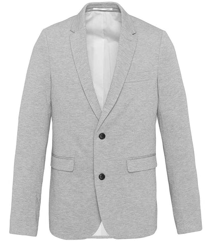 Kariban Kariban Knitted Blazer Light Grey Heather
