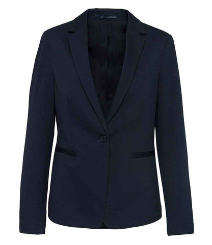 Kariban Kariban Ladies Knitted Blazer Night Navy Heather