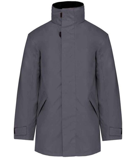 Kariban Parka Jacket in Convoy Grey