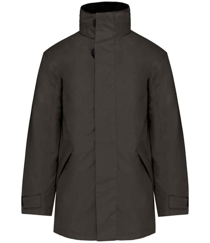 Kariban Kariban Parka Jacket Dark Grey/Black