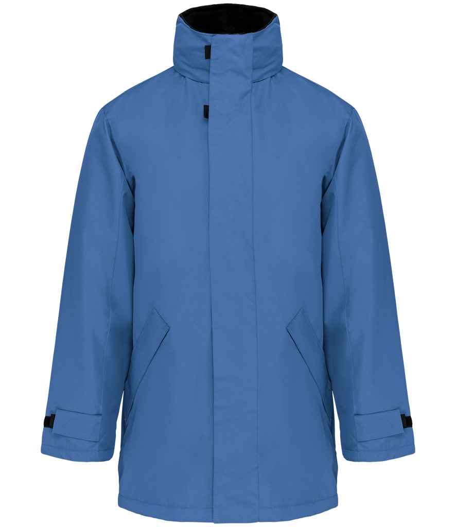 Kariban Kariban Parka Jacket Light Royal Blue/Black