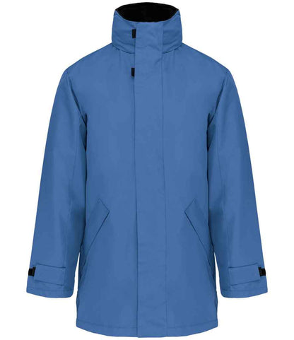 Kariban Kariban Parka Jacket Light Royal Blue/Black