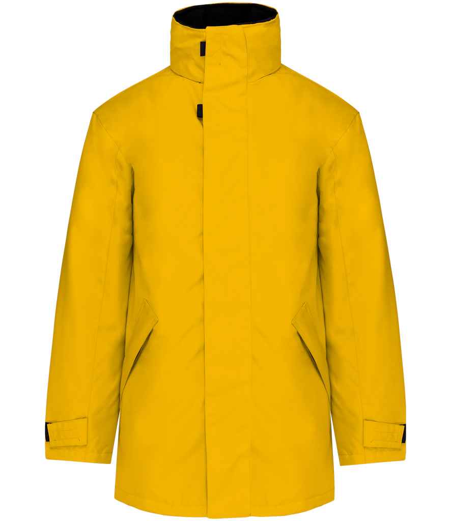 Kariban Kariban Parka Jacket Yellow/Dark Grey