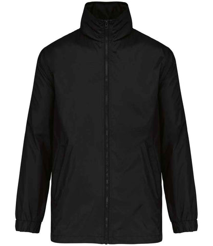 Kariban Kariban Lined Windbreaker Jacket Black