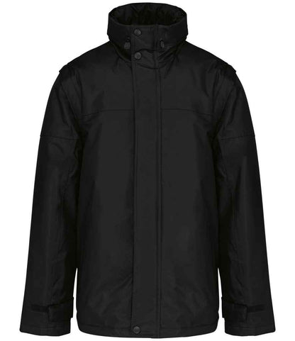 Kariban Kariban Factory Zip Off Sleeve Jacket Black/Black