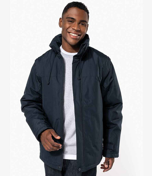 Kariban Factory Zip Off Sleeve Jacket