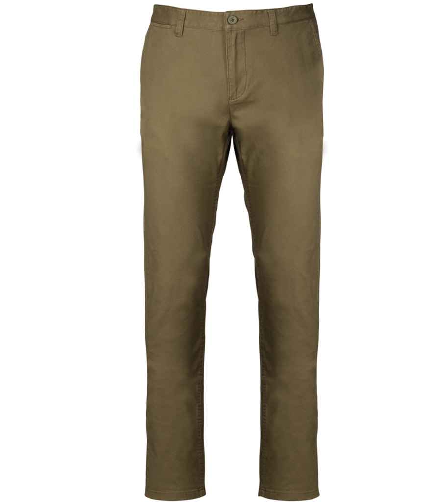 Kariban Chino Trousers in Light Khaki