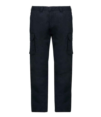 Kariban Multi-Pocket Trousers in Dark Navy