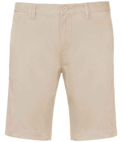 Kariban Chino Bermuda Shorts in Beige