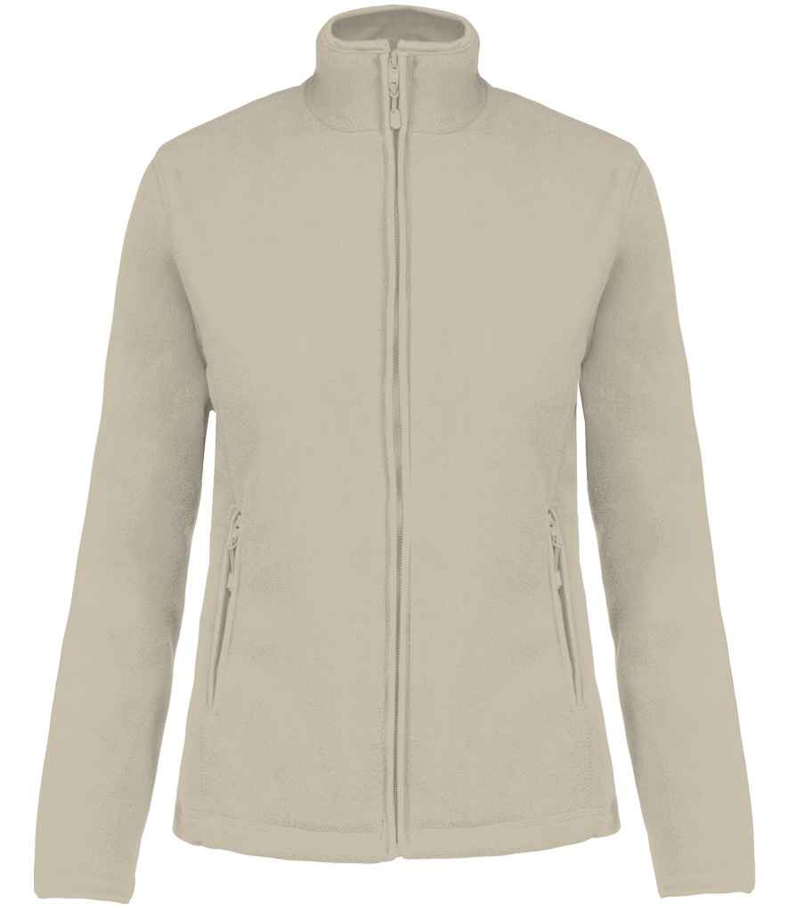Kariban Kariban Ladies Maureen Micro Fleece Jacket Beige