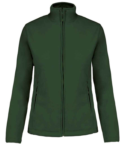 Kariban Kariban Ladies Maureen Micro Fleece Jacket Forest Green