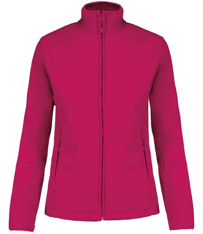 Kariban Kariban Ladies Maureen Micro Fleece Jacket Fuchsia