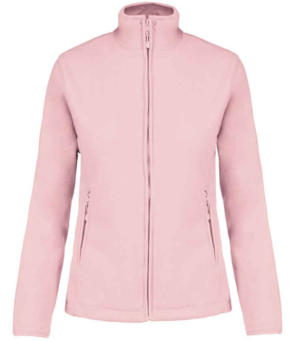Kariban Kariban Ladies Maureen Micro Fleece Jacket Pale Pink