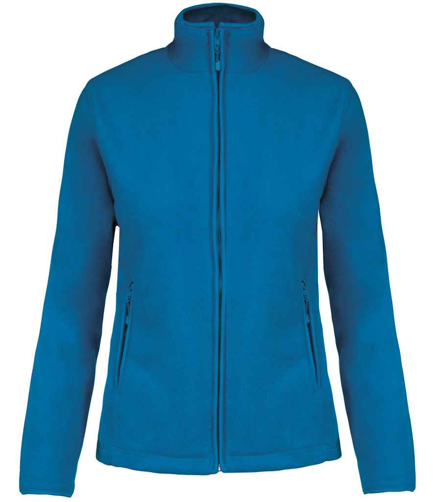 Kariban Kariban Ladies Maureen Micro Fleece Jacket Tropical Blue