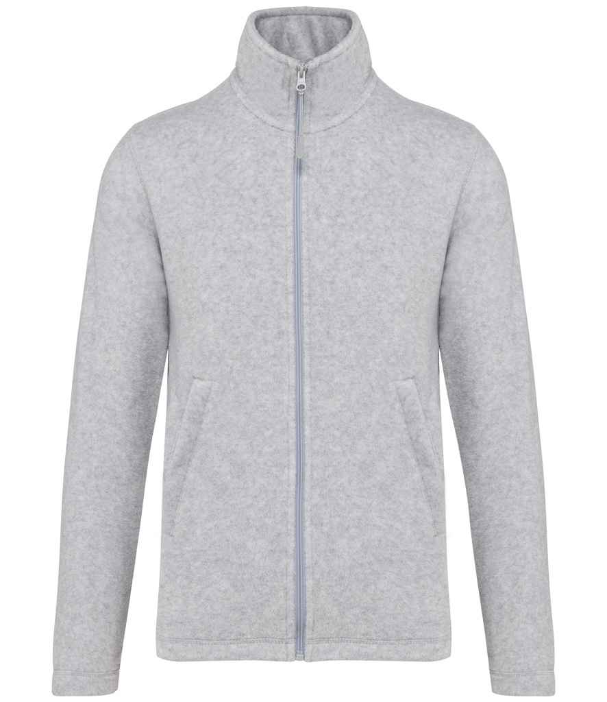 Kariban Kariban Falco Micro Fleece Jacket Ash Heather
