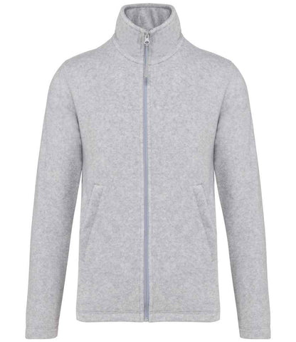 Kariban Kariban Falco Micro Fleece Jacket Ash Heather
