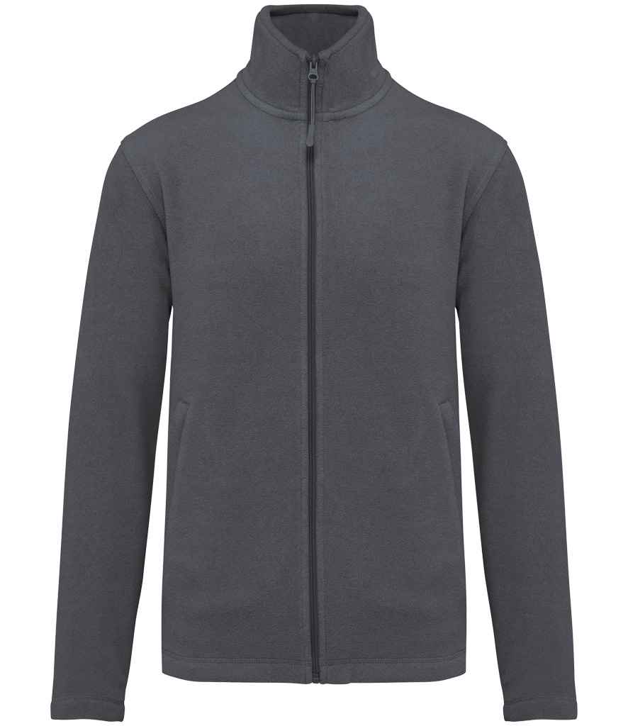 Kariban Kariban Falco Micro Fleece Jacket Convoy Grey