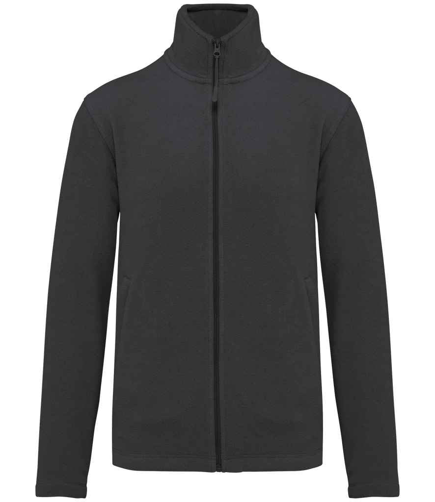 Kariban Kariban Falco Micro Fleece Jacket Dark Grey
